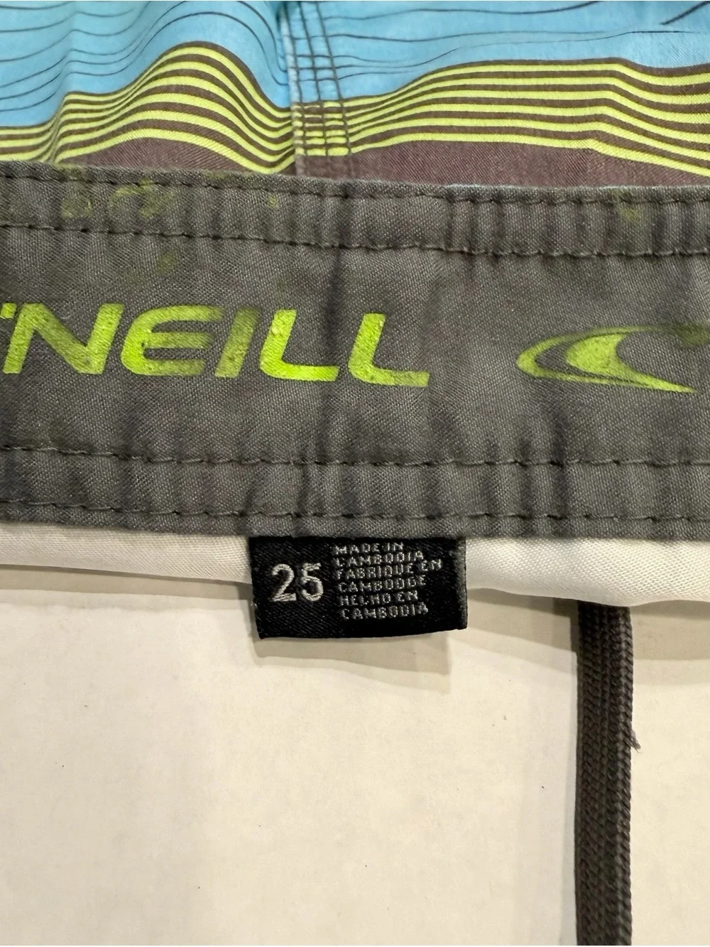 Boys O'NEILL Board Shorts Youth Size 25 Surf Beach Swim Lot of 2 Hyperfreak